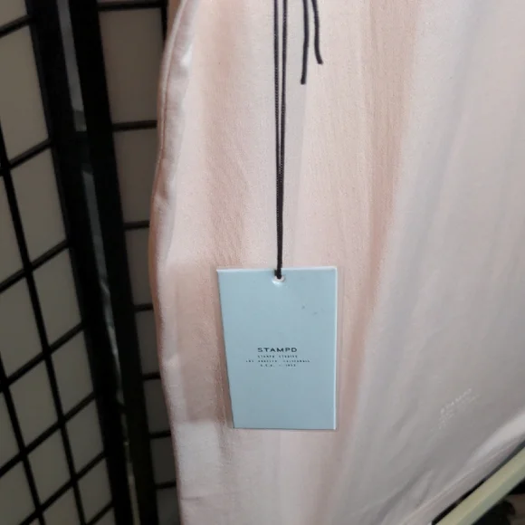 STAMPD Cursive Pink T-Shirt - Picture 7 of 8